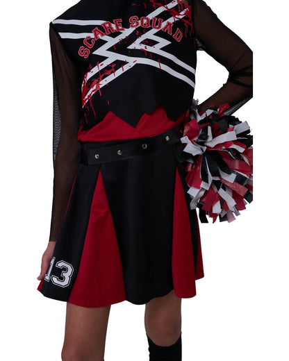Scare Squad Cheerleader Girls Costume