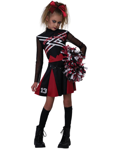 Scare Squad Cheerleader Girls Costume