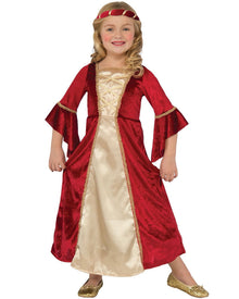 Scarlet Princess Girls Costume