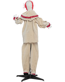 Scary Clown Standing Animated Halloween Decoration 1.53m
