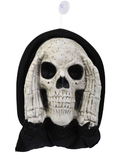 Scary Reaper Window Peeper Halloween Decoration 30.5cm