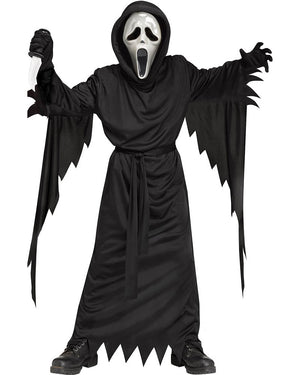 Scream Bleeding Ghost Face Kids Costume