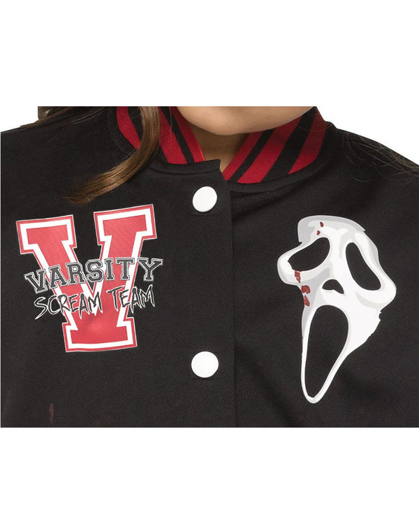 Ghost Face Scream for the Team Girls Costume
