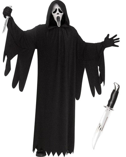 Scream Ghost Face 25th Anniversary Adult Costume Bundle