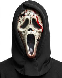 Scream Ghost Face Aged Bleeding Halloween Mask