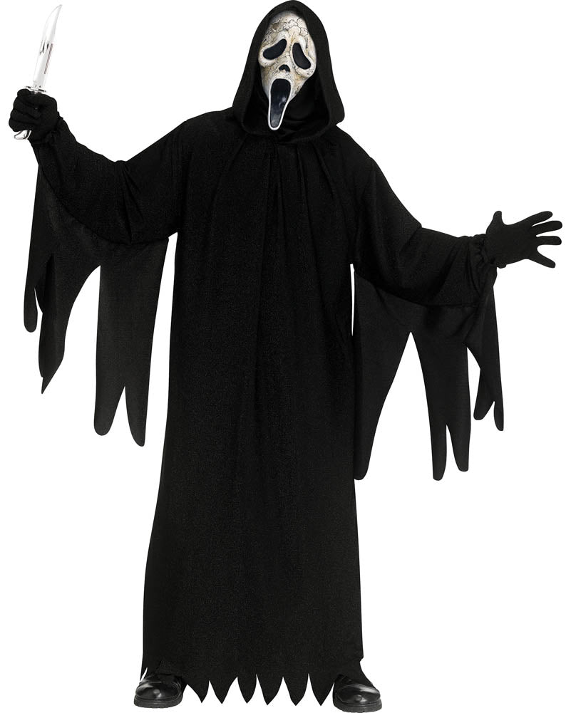 Scream Ghost Face Aged Deluxe Mens Costume