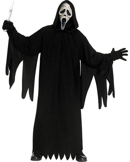Scream Ghost Face Aged Deluxe Mens Plus Size Costume