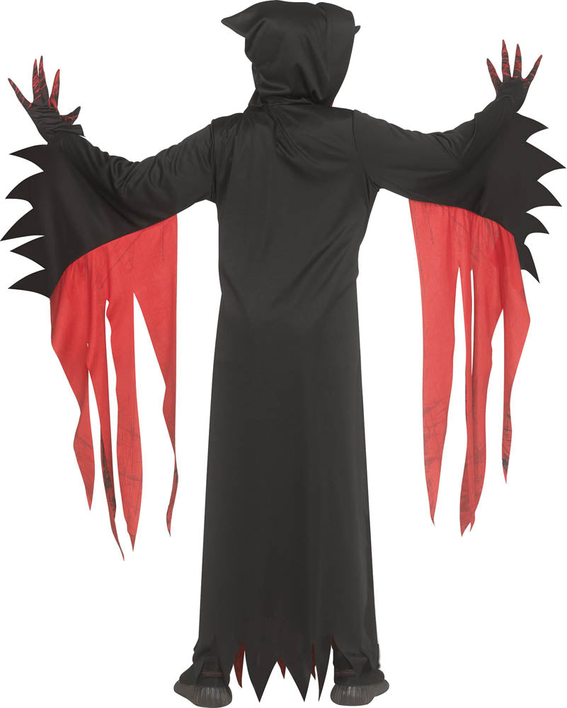 Scream Ghost Face Aged Devil Kids Costume