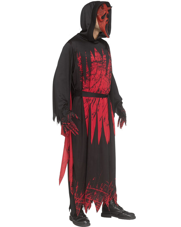 Scream Ghost Face Aged Devil Mens Costume