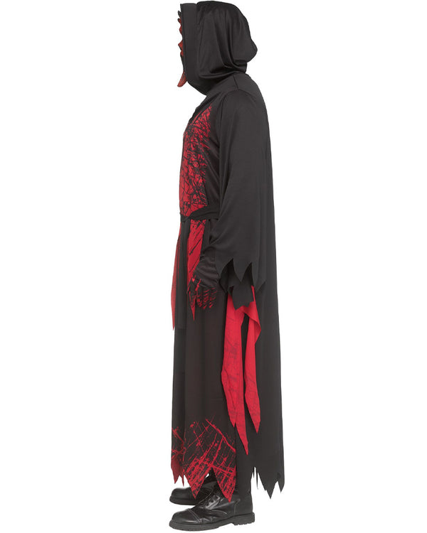 Scream Ghost Face Aged Devil Mens Costume