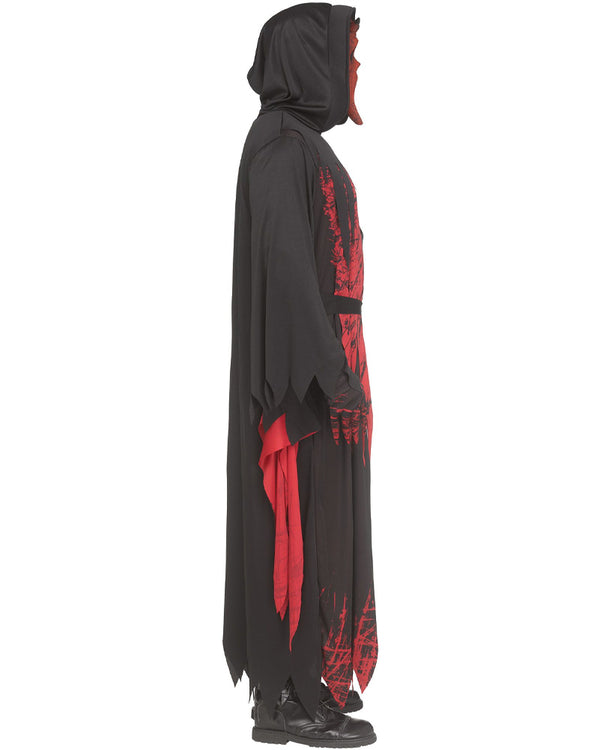Scream Ghost Face Aged Devil Mens Costume