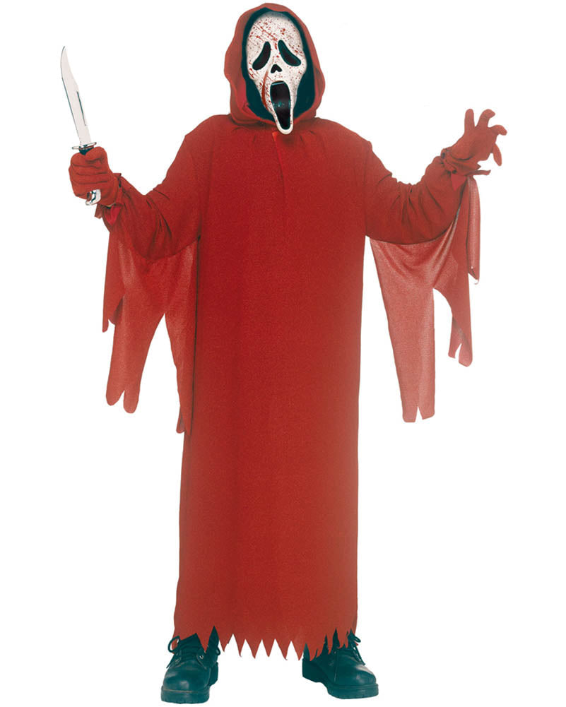 Scream Ghost Face Crimson Deluxe Kids Costume