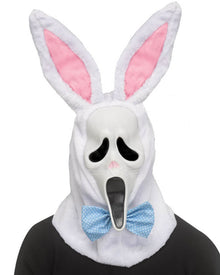 Scream Ghost Face Easter Bunny Halloween Mask