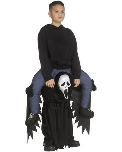 Scream Ghost Face Lives Carry Me Kids Costume