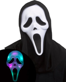 Scream Ghost Face Lives Color Change Deluxe Halloween Mask