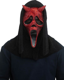 Scream Ghost Face Lives Deluxe Devil Bling Halloween Mask