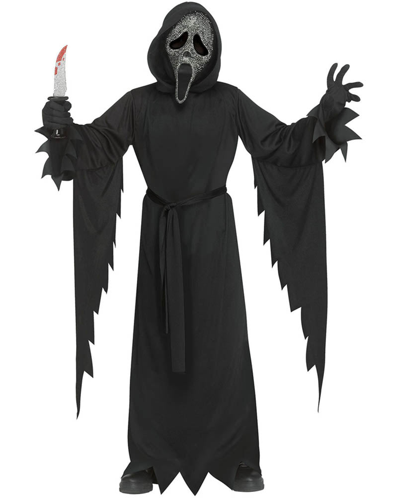 Scream Ghost Face Lives Gun Powder Kids Costume