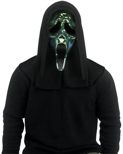 Scream Ghost Face Oil Slick Disco Mask