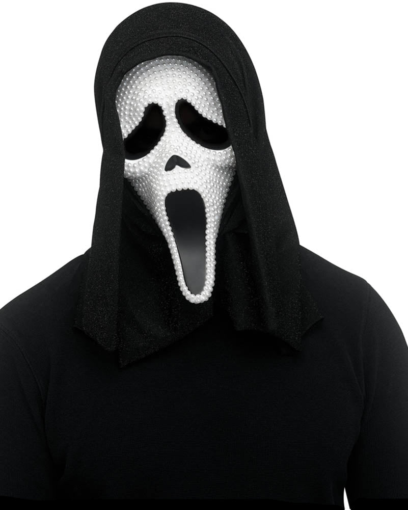 Scream Ghost Face Pearl Mask