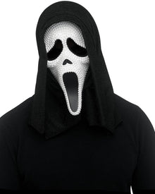 Scream Ghost Face Pearl Halloween Mask