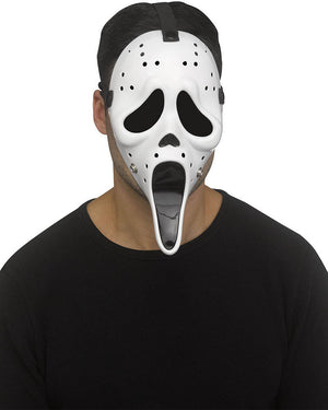 Scream Ghost Face White Hockey Mask