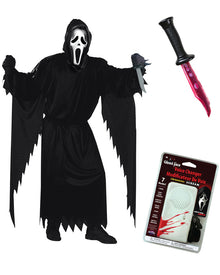 Scream Ghost Face Adults Halloween Costume Bundle