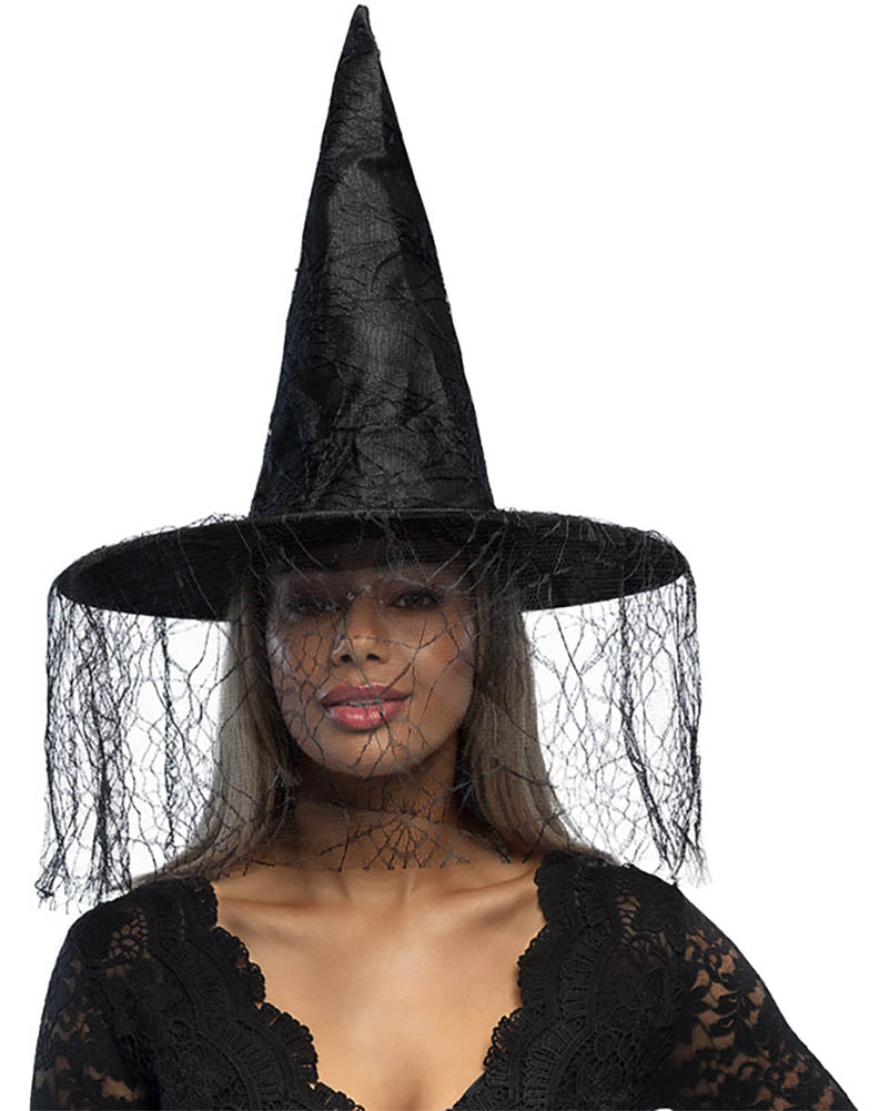 Seda Black Witch Hat For Halloween