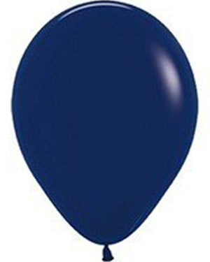 Sempertex 30cm Fashion Navy Blue Latex Balloons 044 - 50PK