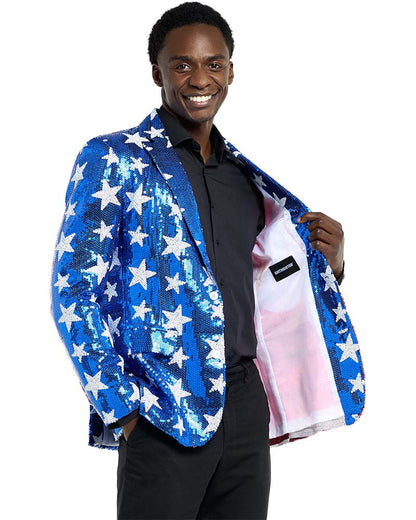 Sequins USA Mens Suitmeister Jacket