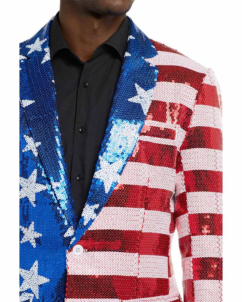 Sequins USA Mens Suitmeister Jacket