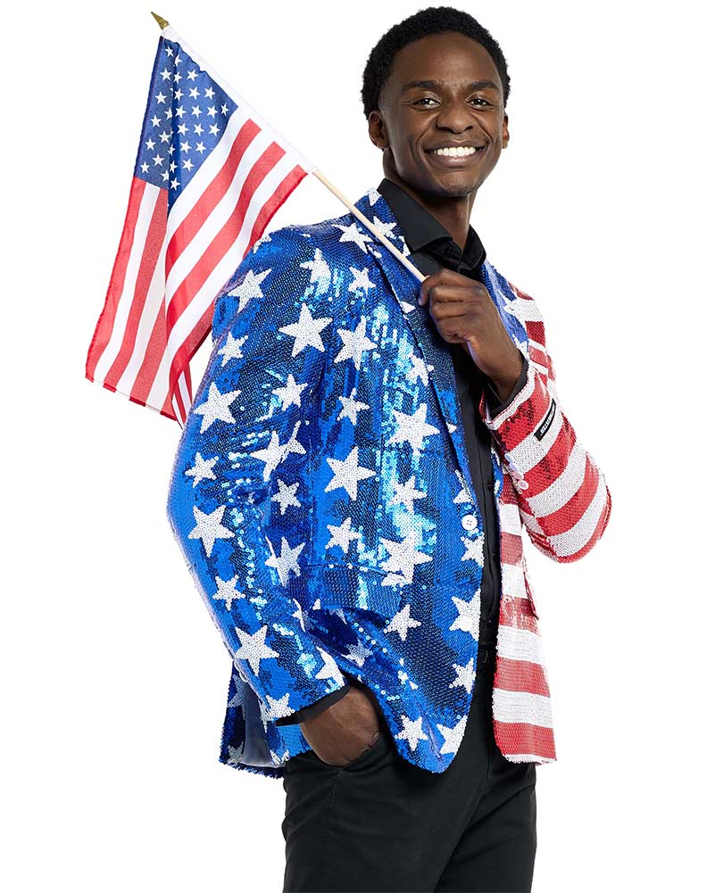 Sequins USA Mens Suitmeister Jacket