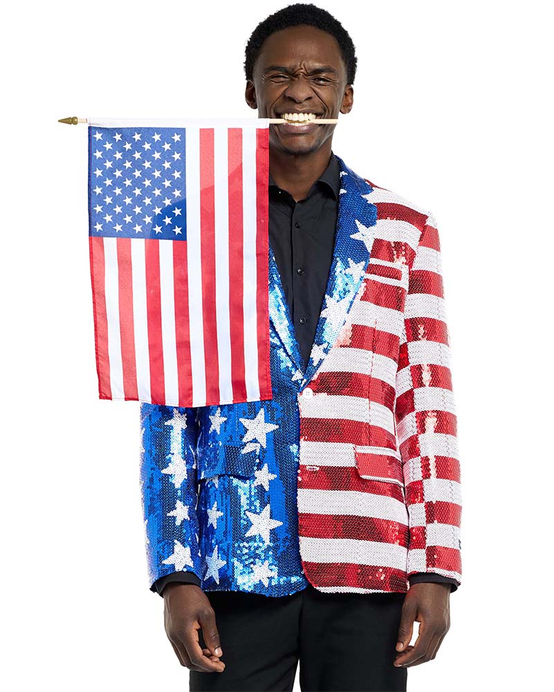 Sequins USA Mens Suitmeister Jacket