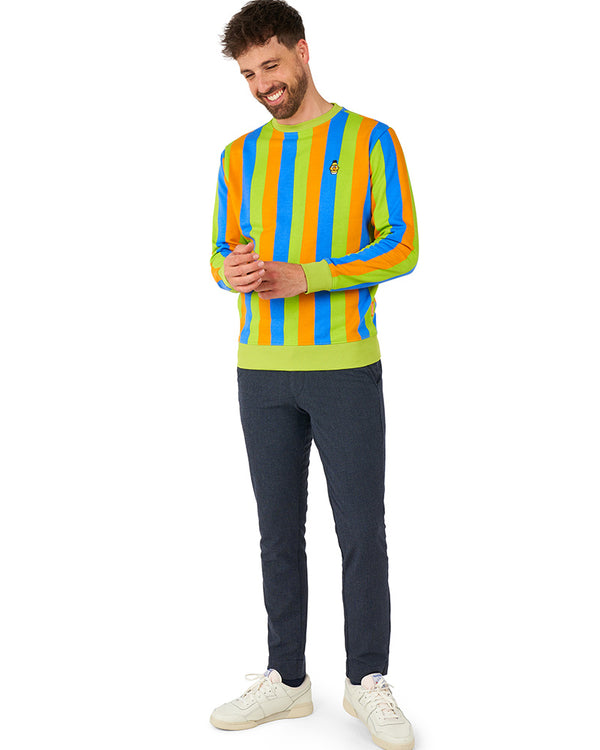 Sesame Street Bert Mens Opposuit Sweater
