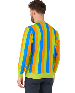 Sesame Street Bert Mens Opposuit Sweater