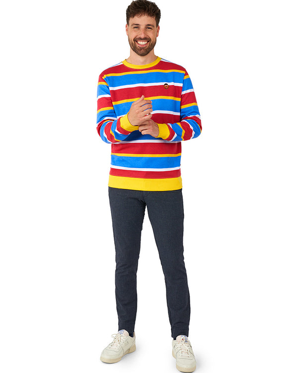 Sesame Street Ernie Mens Opposuit Sweater