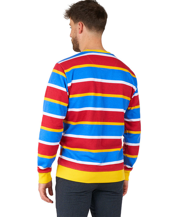 Sesame Street Ernie Mens Opposuit Sweater
