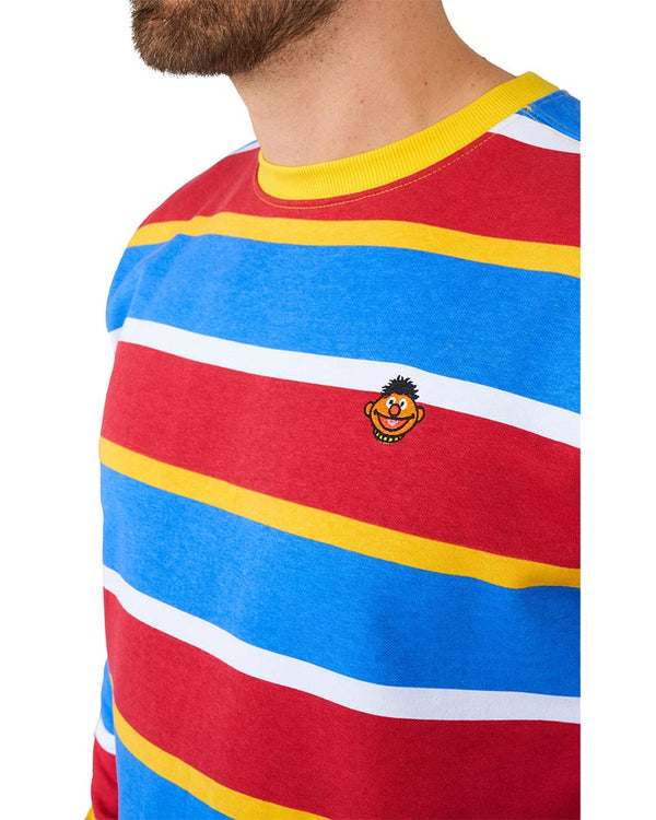 Sesame Street Ernie Mens Opposuit Sweater