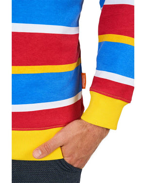 Sesame Street Ernie Mens Opposuit Sweater