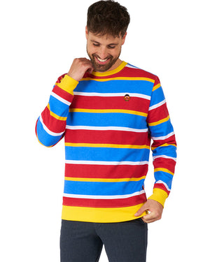 Sesame Street Ernie Mens Opposuit Sweater