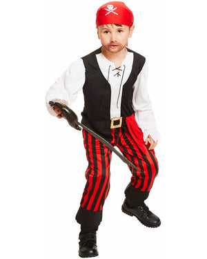 Seven Seas Pirate Boys Costume