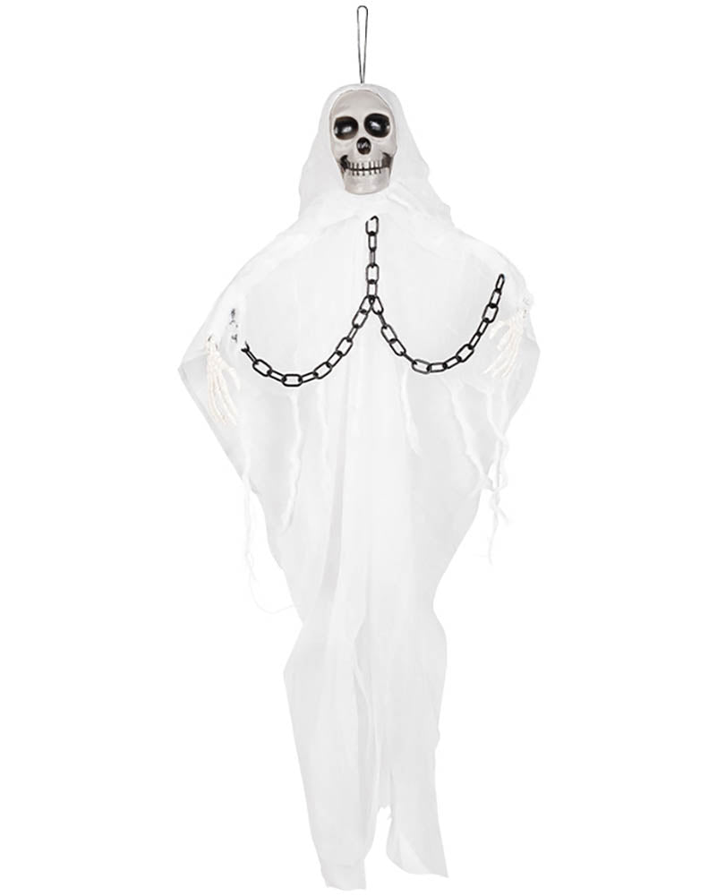 Shackled Ghost Hanging Halloween Decoration 60cm