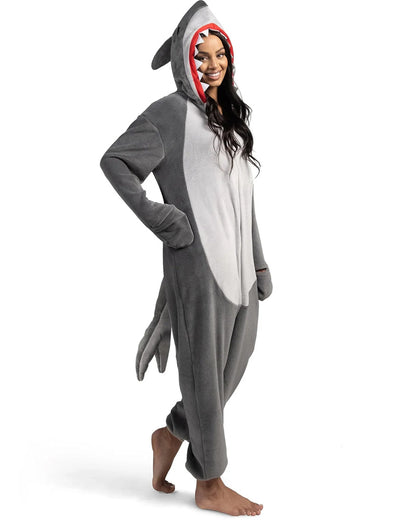 Shark Onesie Adult Costume