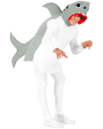 Grey Shark Adults Costume