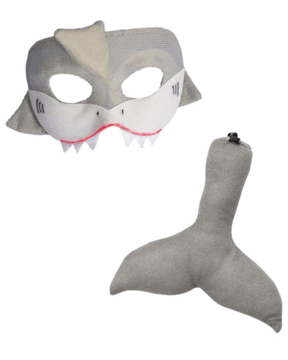 Shark Deluxe Mask and Tail Set