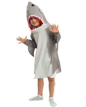 Grey Shark Kids Costume