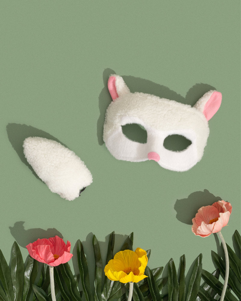 Sheep Deluxe Mask and Tail Set
