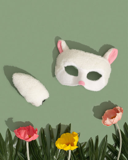 Sheep Deluxe Mask and Tail Set