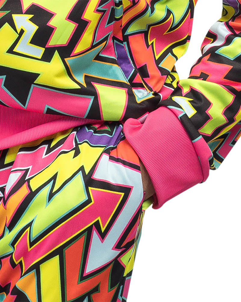 80s Shell Suit Street Art Dude UV Mens Costume
