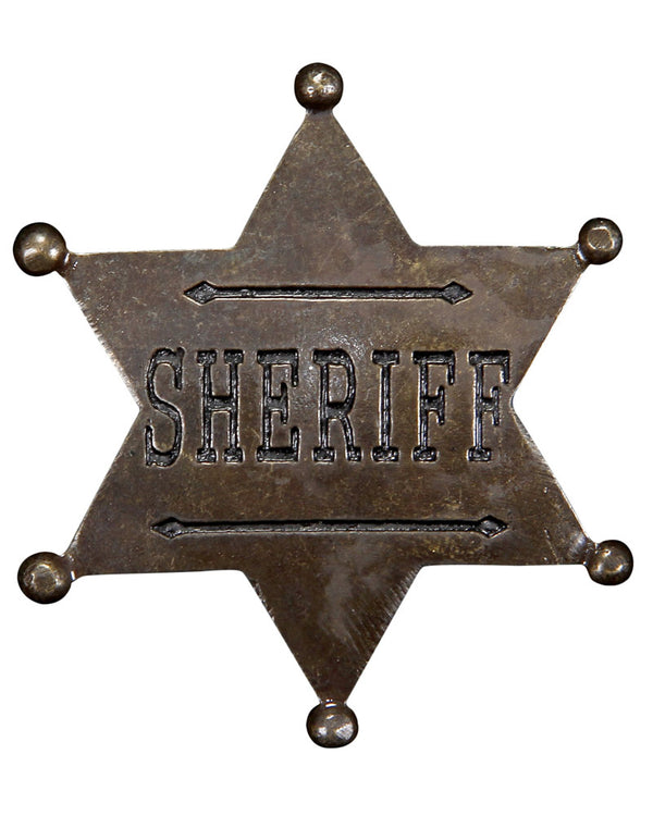Sheriff Star Deluxe Badge