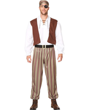 Ship Wreck Pirate Mens Costume